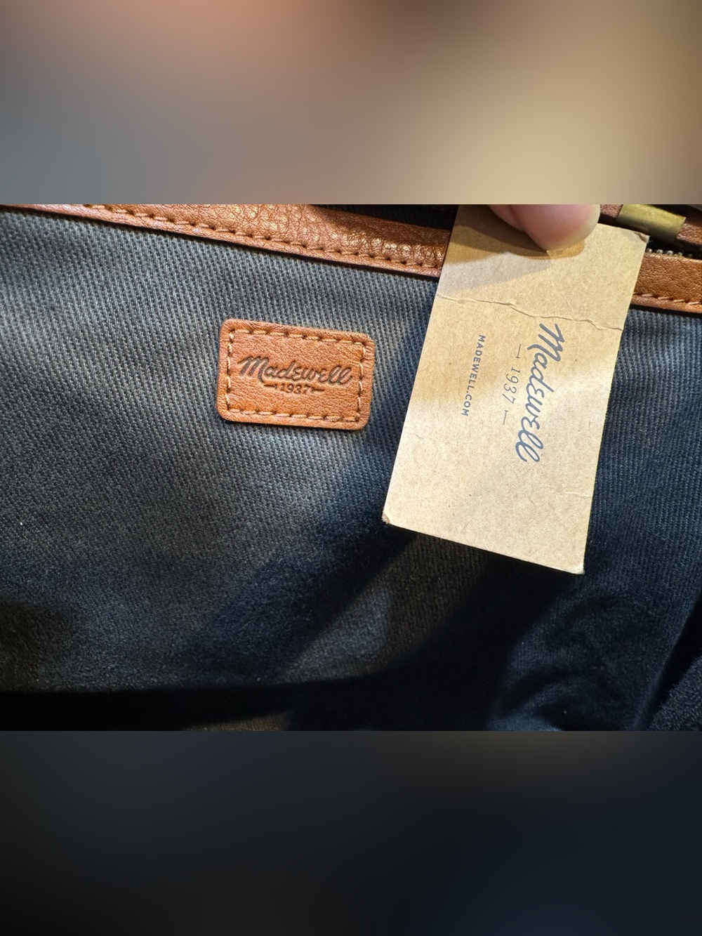 NWT Madewell Satchel - Picture 5 of 8